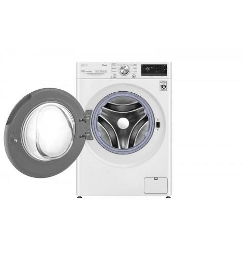 LG F4WV709S2EA lavatrice Caricamento frontale 9 kg 1400 Giri min A Bianco