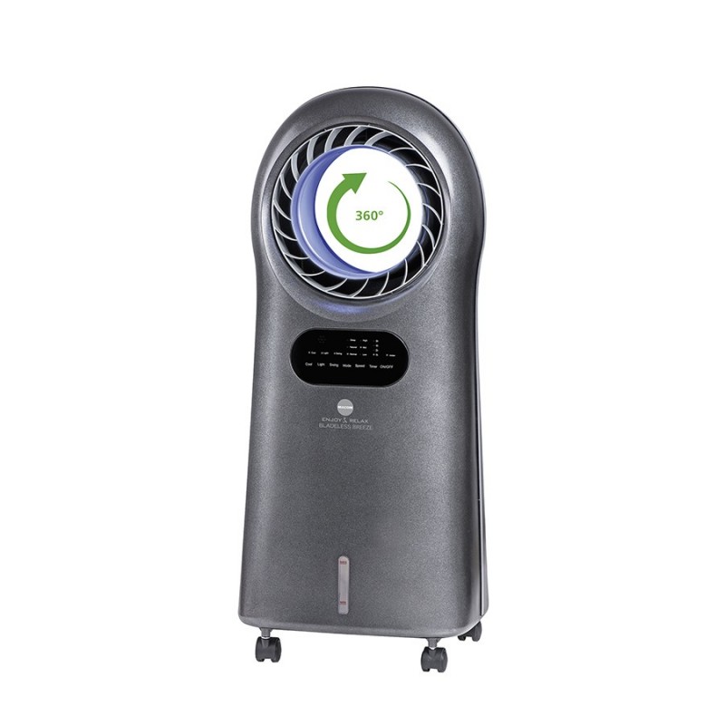 Macom Enjoy & Relax Bladeless Breeze Refroidisseur d'air évaporatif portable