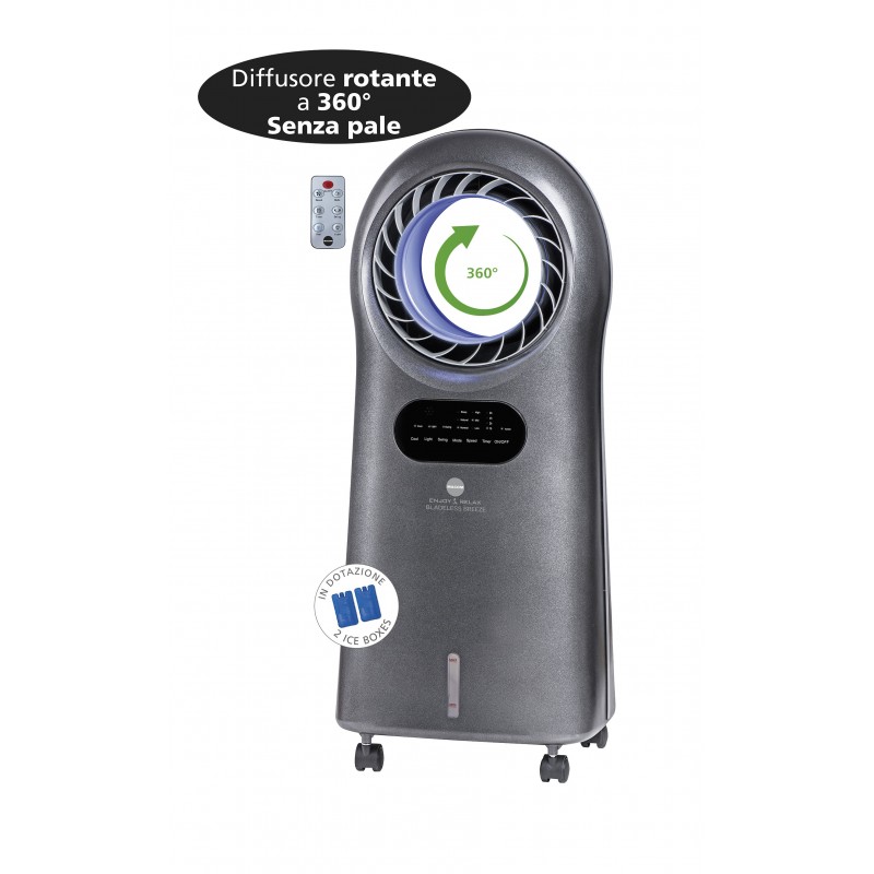 Macom Enjoy & Relax Bladeless Breeze Portable evaporative air cooler