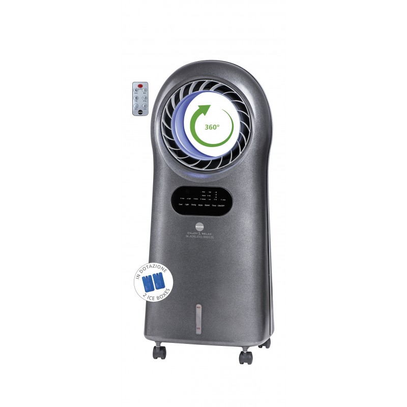 Macom Enjoy & Relax Bladeless Breeze Portable evaporative air cooler