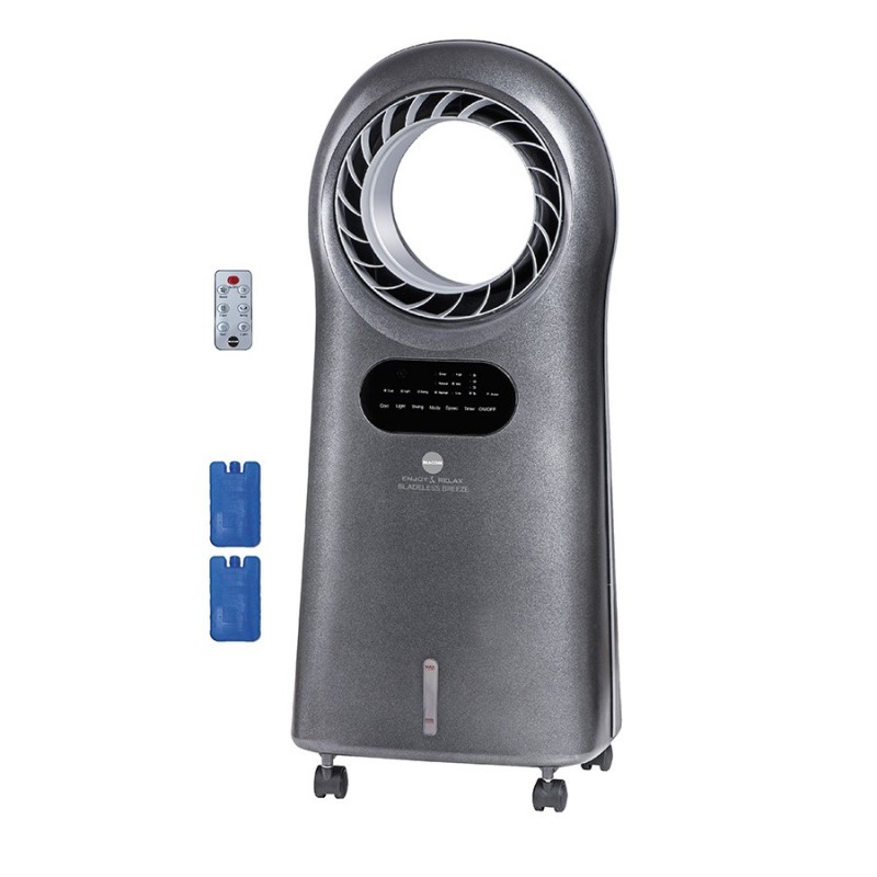 Macom Enjoy & Relax Bladeless Breeze Portable evaporative air cooler