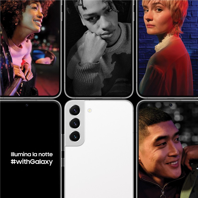 Samsung Galaxy S22 SM-S901B 15,5 cm (6.1") Double SIM Android 12 5G USB Type-C 8 Go 128 Go 4500 mAh Noir