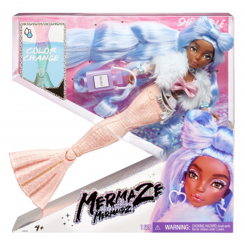 MGA Entertainment Mermaze Mermaidz Core Fashion Doll S1- Shellnelle