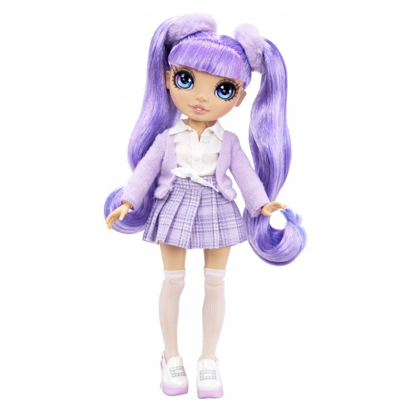 Rainbow High Junior High Fashion Doll - Violet Willow (Purple)