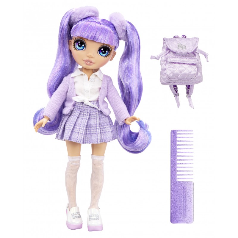 Rainbow High Junior High Fashion Doll - Violet Willow (Purple)
