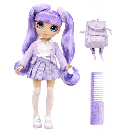 Rainbow High Junior High Fashion Doll - Violet Willow (Purple)