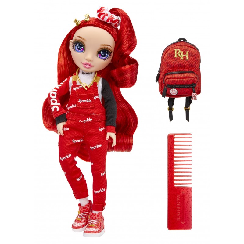 Rainbow High Junior High Fashion Doll - Ruby Anderson (Red)