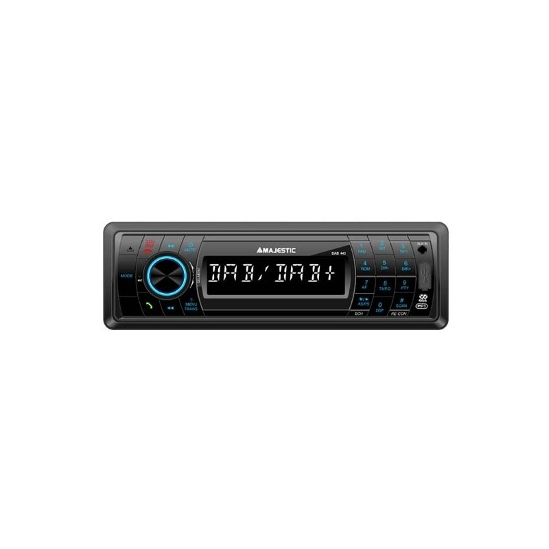 New Majestic DAB-443 Schwarz Bluetooth