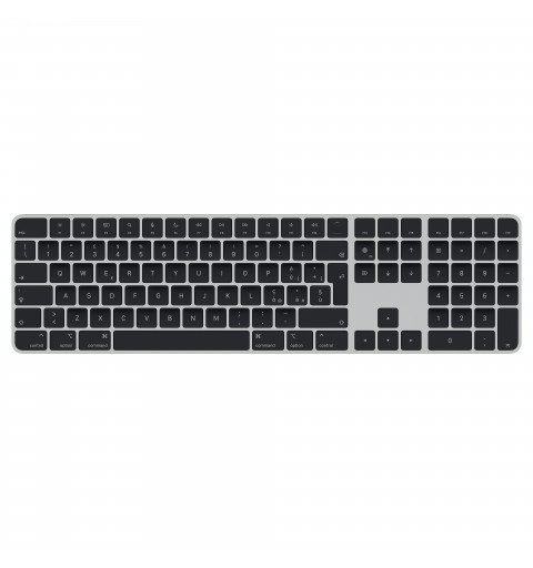 Apple Magic Keyboard in silicone con Touch ID e Tastiera numerica per Mac Nera - Italiano