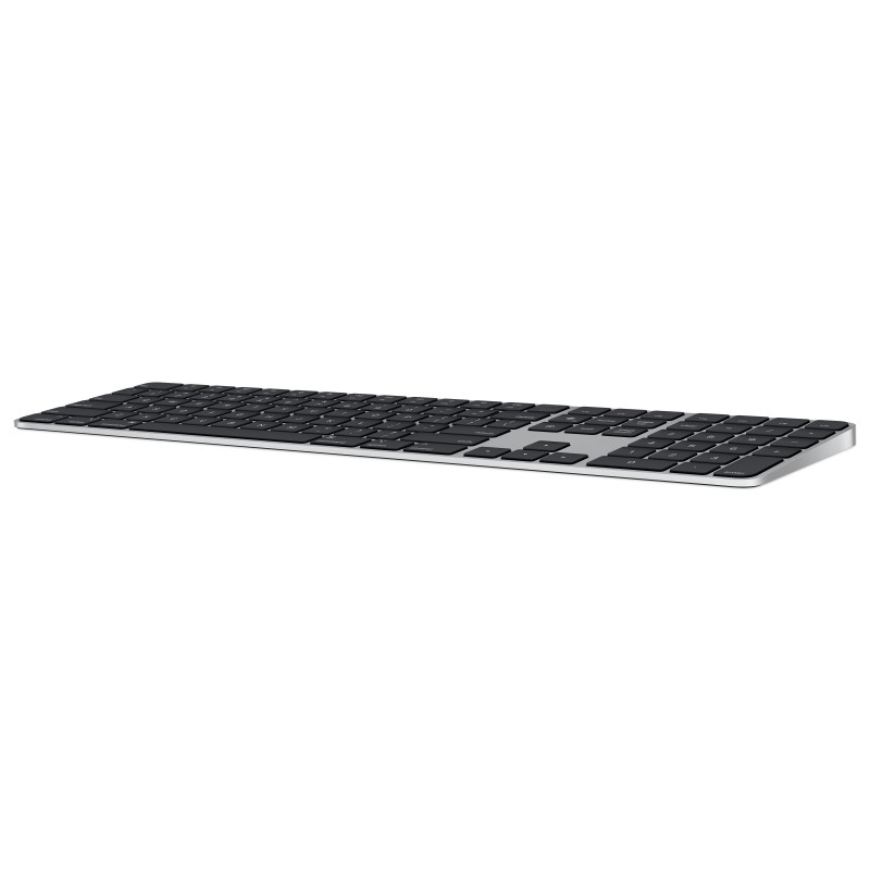 Apple Magic Keyboard in silicone con Touch ID e Tastiera numerica per Mac Nera - Italiano