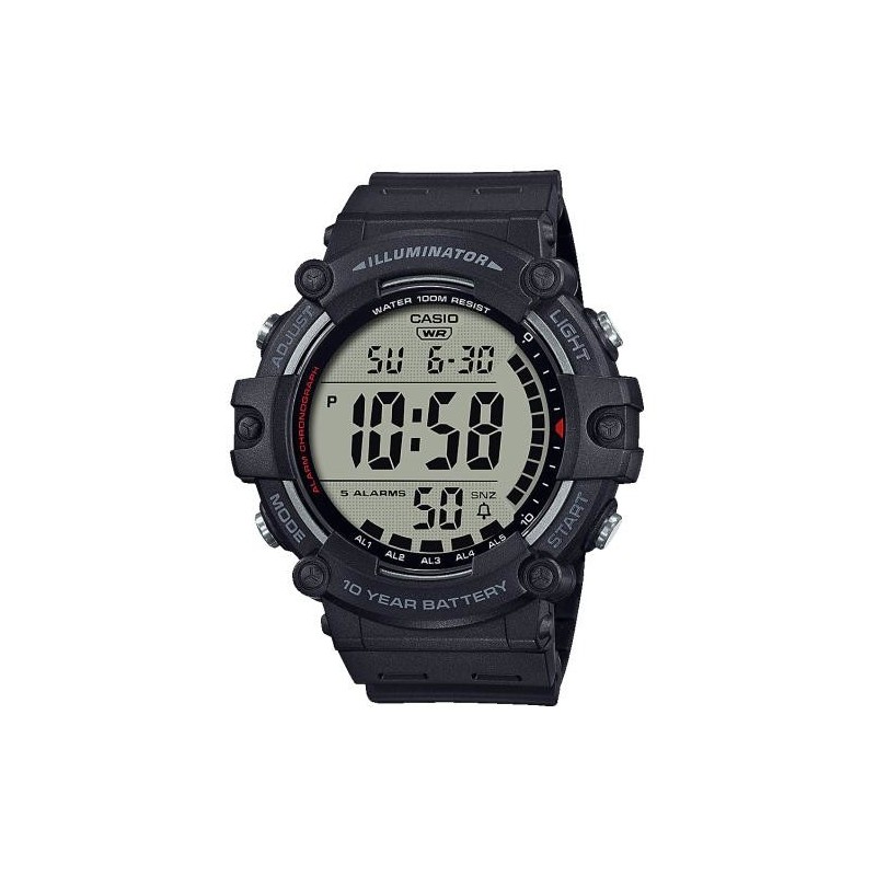 Casio AE-1500WH-1AVEF orologio Orologio bracciale Nero