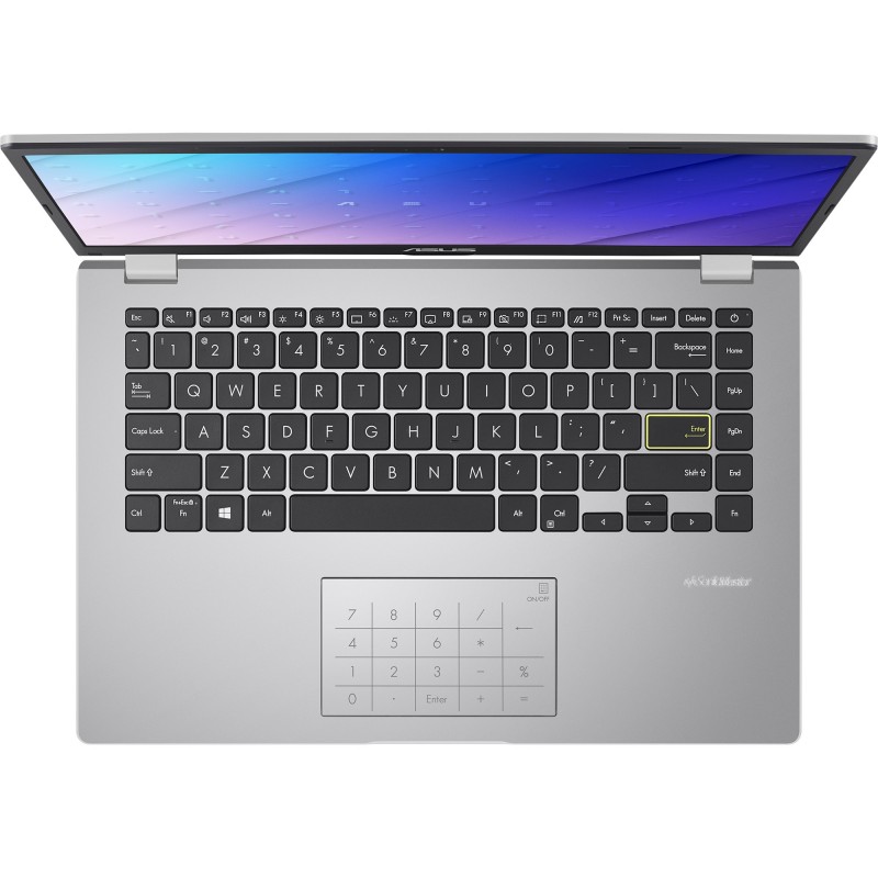 ASUS E410MA-EB1243TS Computer portatile 35,6 cm (14") Full HD Intel® Celeron® N 4 GB DDR4-SDRAM 128 GB eMMC Wi-Fi 5 (802.11ac)