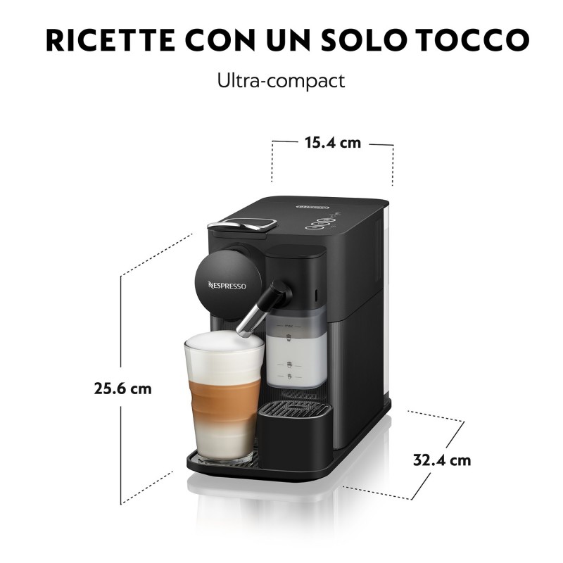 De’Longhi Lattissima One Nespresso Automatica Macchina per espresso 1 L