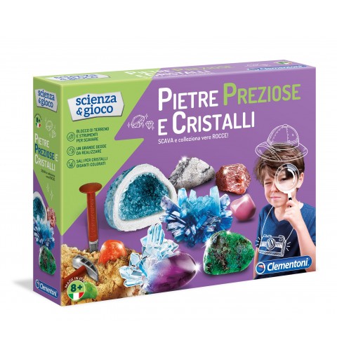 Clementoni Scienza e Gioco - Pietre Preziose e Cristalli