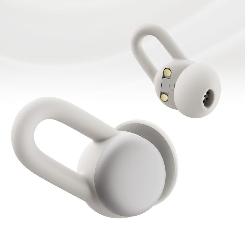 Amazfit ZenBuds Auriculares Inalámbrico gancho de oreja, Dentro de oído USB Tipo C Bluetooth Blanco