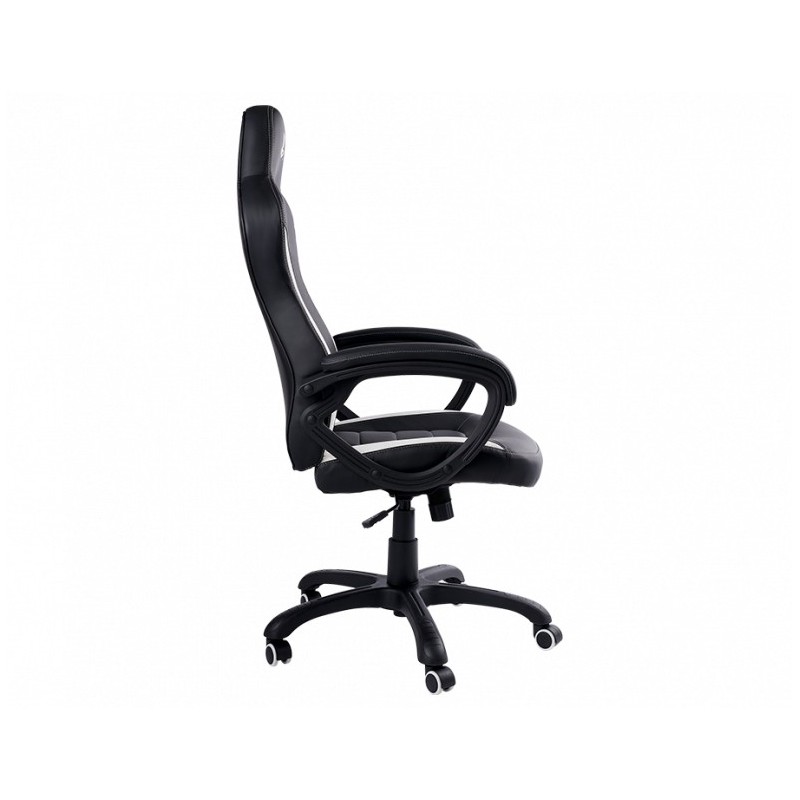 NACON PCCH-350 Silla para videojuegos universal Asiento acolchado Negro, Blanco