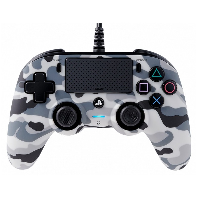 NACON Camo Wired Compact Controller Multicolore USB Gamepad Analogico PlayStation 4