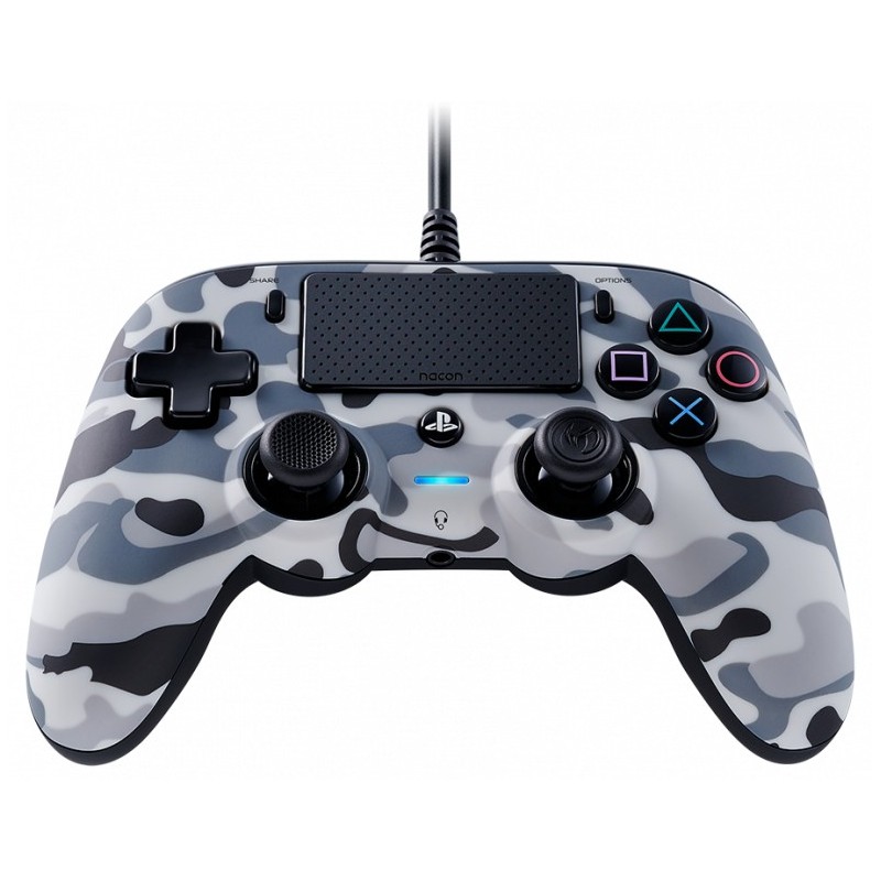 NACON Camo Wired Compact Controller Mehrfarbig USB Gamepad Analog PlayStation 4