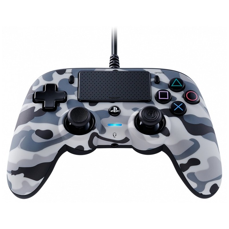 NACON Camo Wired Compact Controller Multicolor USB Gamepad Analógico PlayStation 4