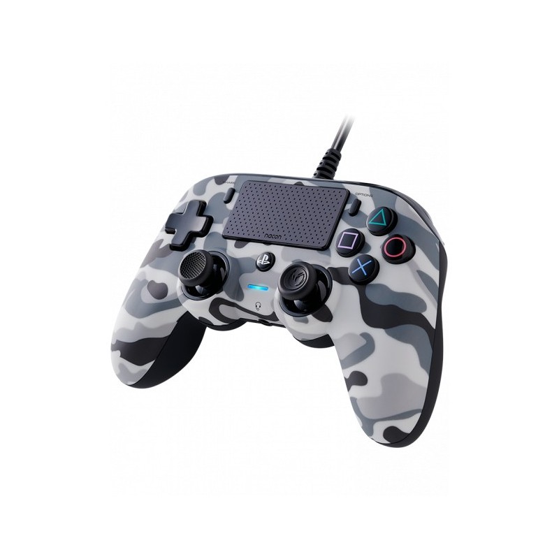 NACON Camo Wired Compact Controller Mehrfarbig USB Gamepad Analog PlayStation 4