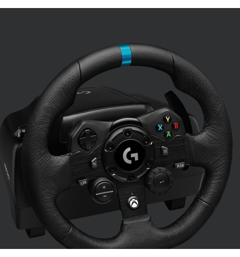 Logitech G G923 Racing Wheel and Pedals for Xbox X|S, Xbox One and PC Black USB Steering wheel + Pedals PC, Xbox 360