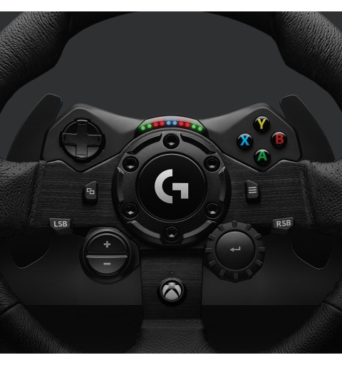 Logitech G G923 Racing Wheel and Pedals for Xbox X|S, Xbox One and PC Black USB Steering wheel + Pedals PC, Xbox 360