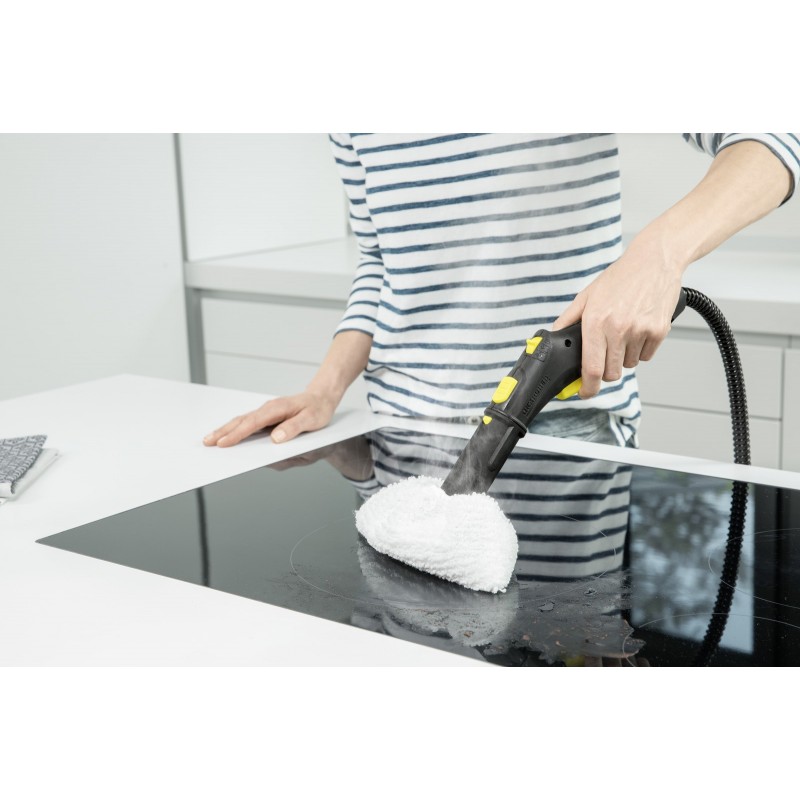 Kärcher SC 3 EasyFix Cylinder steam cleaner 1 L 1900 W Black, Yellow