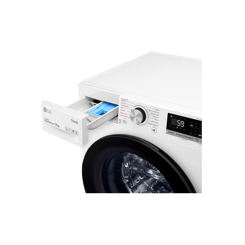 LG F4WV510SAE washing machine Front-load 10.5 kg 1400 RPM A White