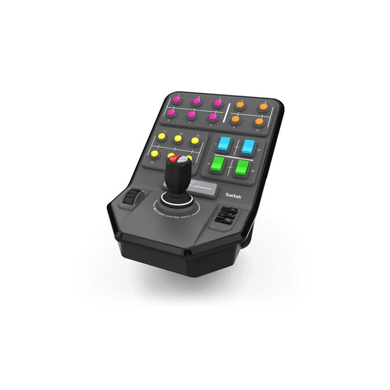 Logitech G G Saitek Farm Sim Vehicle Side Panel Black USB Analogue Digital PC