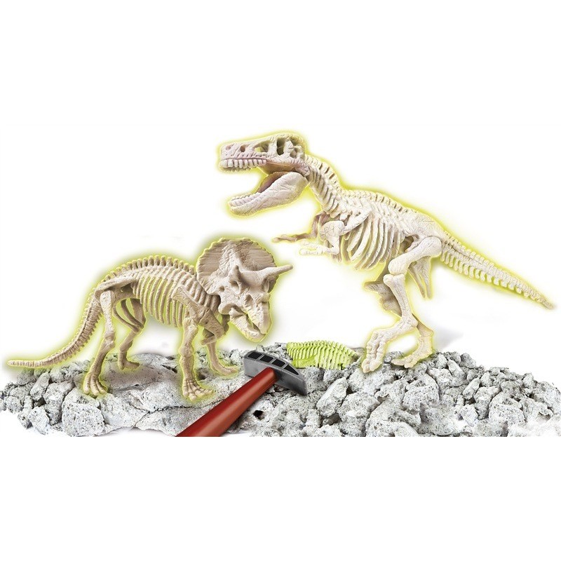 Clementoni Scienza e Gioco Archeogiocando -- T-Rex e Triceratopo