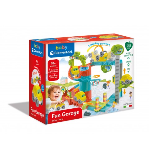 Clementoni Fun Garage Baby Track set di gioco