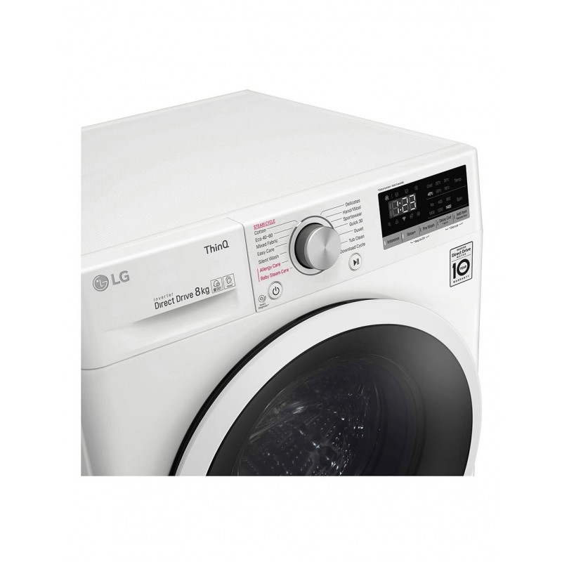 LG F4WT408AIDD Waschmaschine Frontlader 8 kg 1400 RPM D Weiß