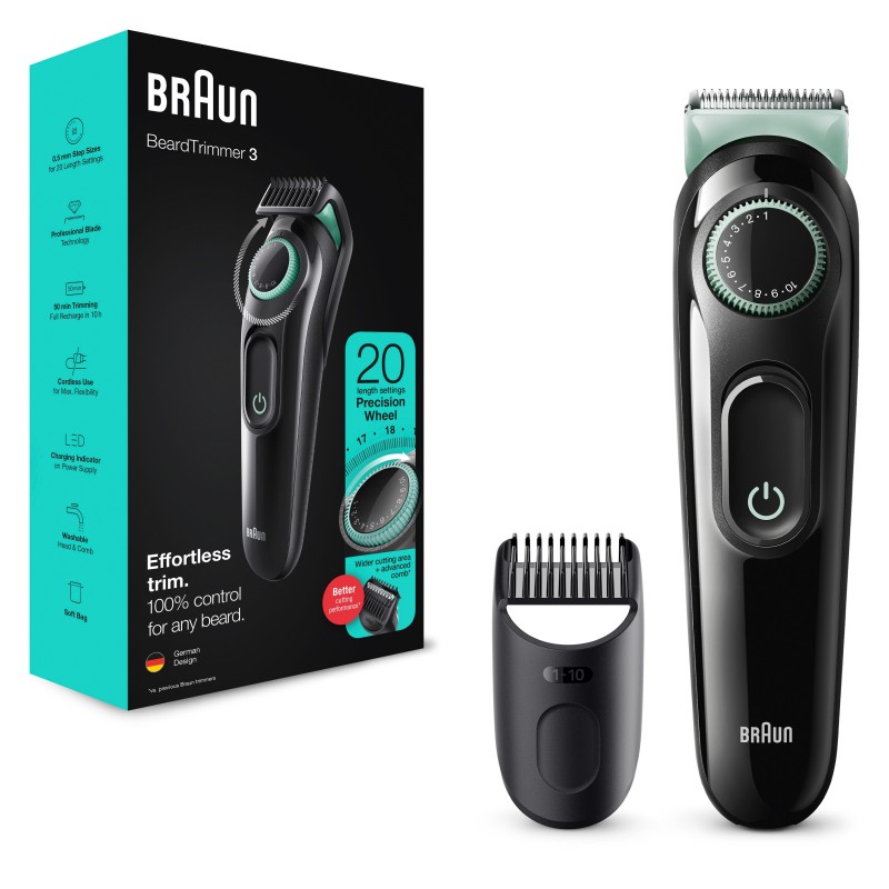 Braun BT3323 Nero, Verde