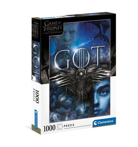 Clementoni Game of Thrones Puzzle 1000 pz Televisione film