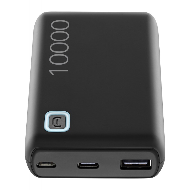 Cellularline Power Bank ESSENCE 10000 Caricabatterie portatile da 10000mAh Nero