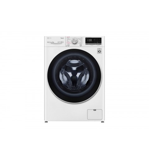 LG F4WV508S0B Waschmaschine Frontlader 8 kg 1400 RPM B Weiß