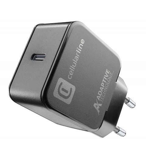 Cellularline USB-C Charger 15W Schwarz Indoor