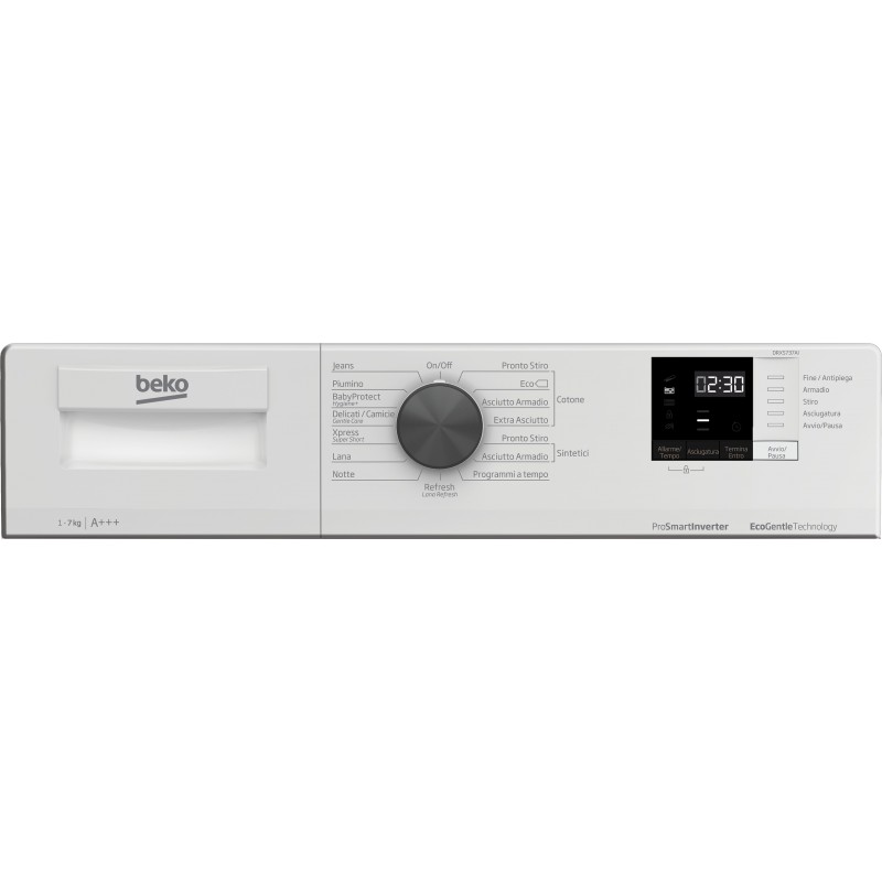 Beko DRXS737AI asciugatrice Libera installazione Caricamento frontale 7 kg A+++