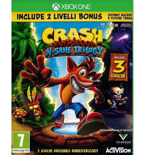 Microsoft Crash Bandicoot N.Sane Trilogy Anthologie Englisch, Italienisch Xbox One
