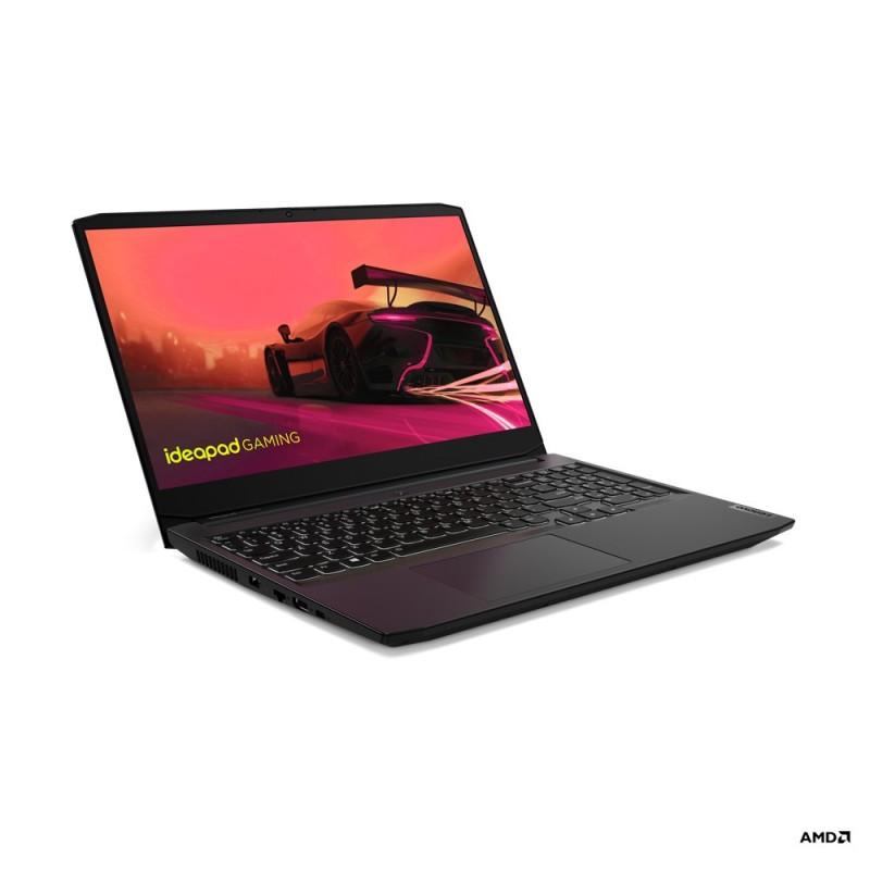 Lenovo IdeaPad Gaming 3 15ACH6 Ordinateur portable 39,6 cm (15.6") Full HD AMD Ryzen™ 5 8 Go DDR4-SDRAM 512 Go SSD NVIDIA