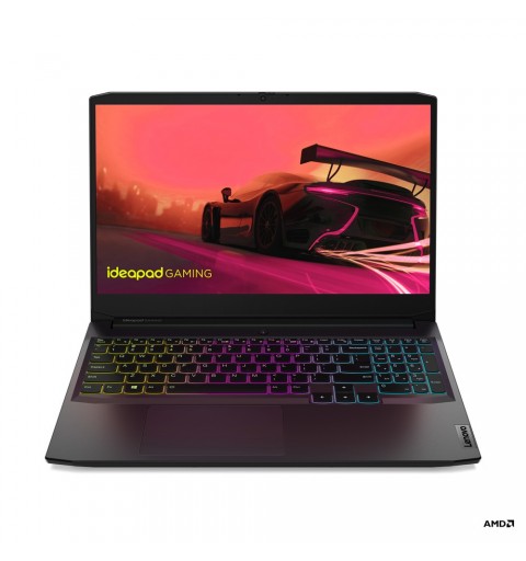 Lenovo IdeaPad Gaming 3 15ACH6 Ordinateur portable 39,6 cm (15.6") Full HD AMD Ryzen™ 5 8 Go DDR4-SDRAM 512 Go SSD NVIDIA
