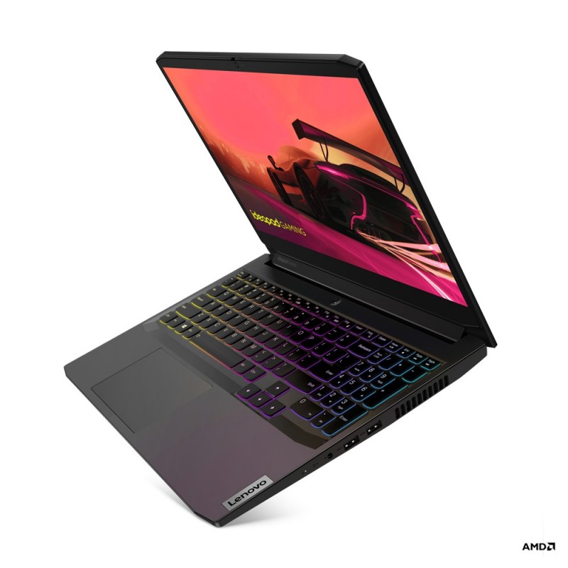 Lenovo IdeaPad Gaming 3 15ACH6 Ordinateur portable 39,6 cm (15.6") Full HD AMD Ryzen™ 5 8 Go DDR4-SDRAM 512 Go SSD NVIDIA