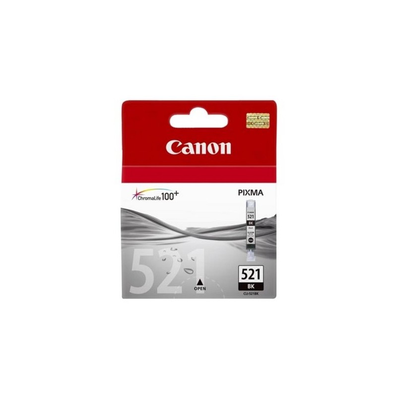Canon CLI-521 BK Druckerpatrone 1 Stück(e) Original Schwarz
