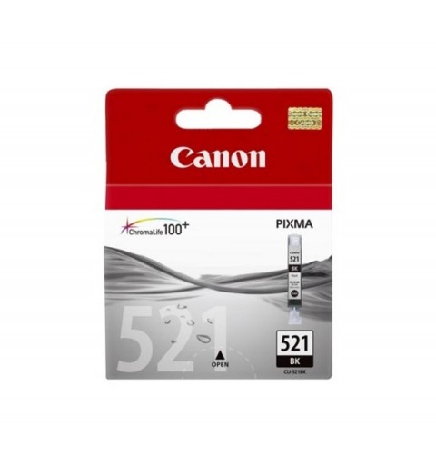 Canon CLI-521 BK Druckerpatrone 1 Stück(e) Original Schwarz