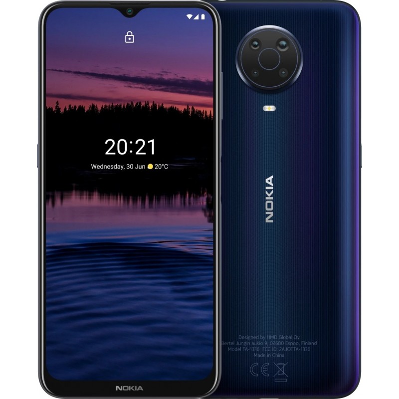 Nokia G20 16,5 cm (6.5") Double SIM Android 11 4G USB Type-C 4 Go 64 Go 5050 mAh Bleu