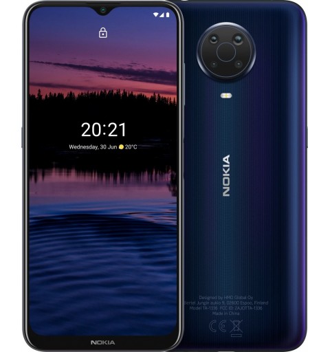 Nokia G20 16,5 cm (6.5") Double SIM Android 11 4G USB Type-C 4 Go 64 Go 5050 mAh Bleu