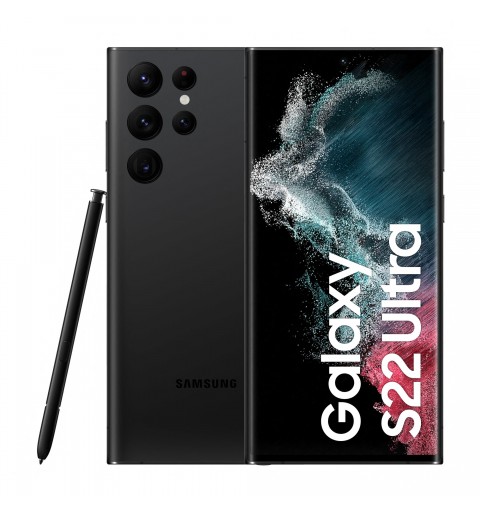 Samsung Galaxy S22 Ultra SM-S908B 17,3 cm (6.8 Zoll) Dual-SIM Android 12 5G USB Typ-C 12 GB 256 GB 5000 mAh Schwarz