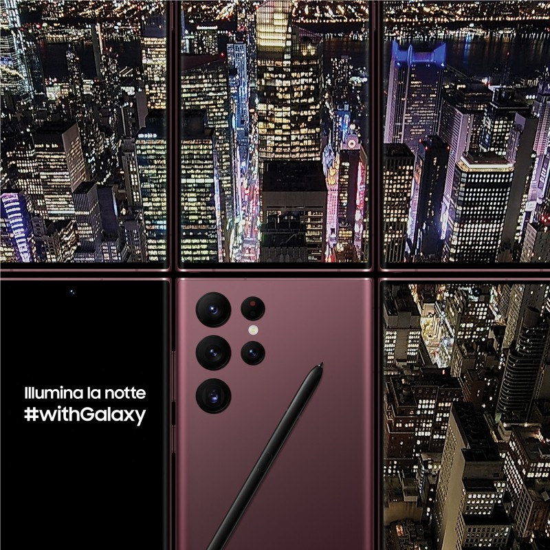 Samsung Galaxy S22 Ultra SM-S908B 17,3 cm (6.8") SIM doble Android 12 5G USB Tipo C 12 GB 512 GB 5000 mAh Negro