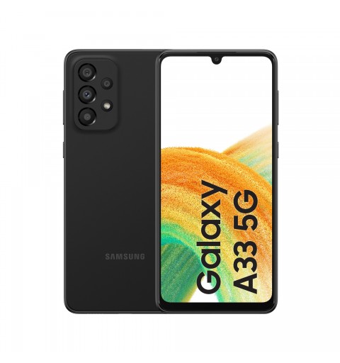 Samsung Galaxy A33 5G SM-A336B 16.3 cm (6.4") Hybrid Dual SIM Android 12 USB Type-C 6 GB 128 GB 5000 mAh Black