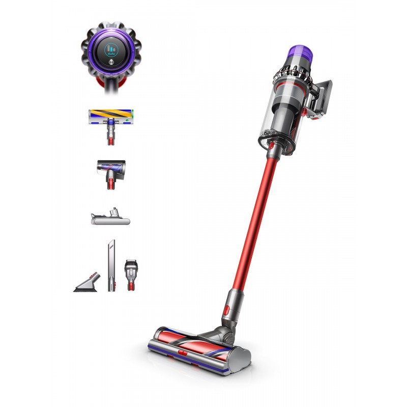 Dyson Outsize Absolute Senza sacchetto Grigio, Porpora, Rosso